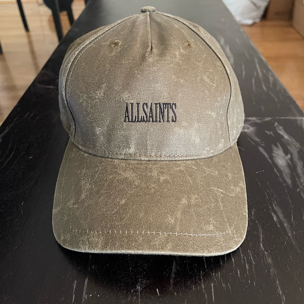 All Saints Khaki Green Cap